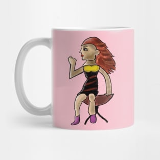 Office Girl Mug